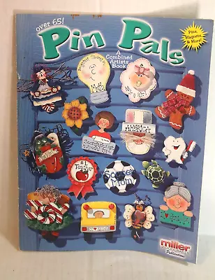 Crafts / Painting Instruction Book - Pin Pals (Combined Artists) • $7.50