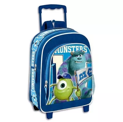 Suitcase Trolley Backpack Monsters University Inc 14 3/16x10 5/8in Official • $60.82