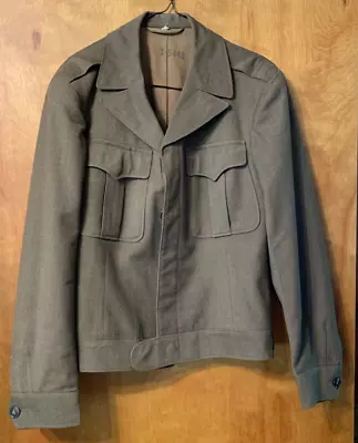 Vintage M-1943 WW2 Wool Military Ike Jacket 36L • $45