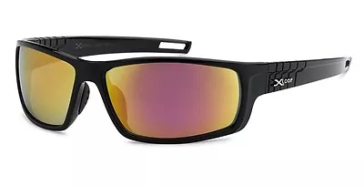 Men's Xloop Clear Color Frame Sports Wrap Small Face Biking Golf Sunglasses  • $9.95