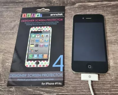 Working Apple Iphone 4 W/charging Cord - Model A1332 - NO SIM - Great Condition • $21.08