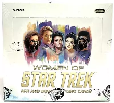 2021  Rittenhouse Women Of Star Trek Art & Images Trading Cards Box  • $78