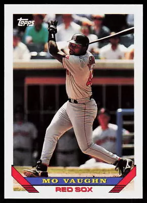 1993 Topps Mo Vaughn #51 BASEBALL Boston Red Sox • $1.50