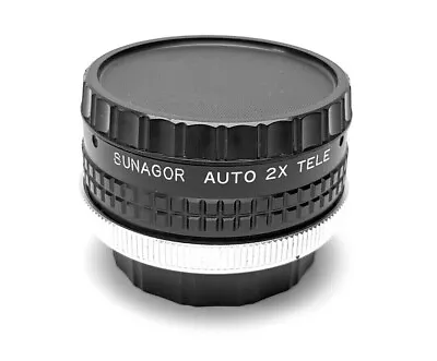 GREAT! Sunagor Auto 2X Tele Converter Lens Canon FD Mount Made In Japan • £12.98