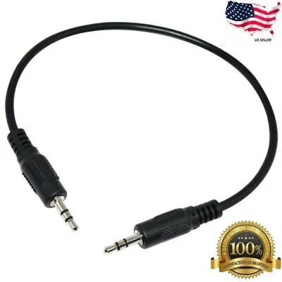 1-Foot 3.5mm 1/8  Stereo Male To Male Audio Cable • $2.99