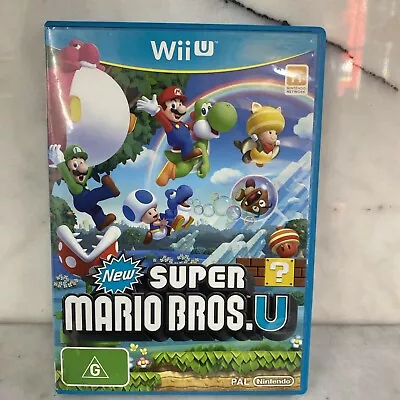 New Super Mario Bros. U (Nintendo Wii U 2012) • $24.88