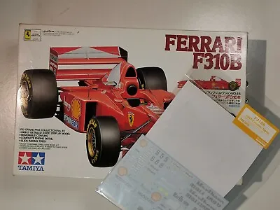 Tamiya 20045 1/20 Ferrari F310B + Shunko Marlboro Decals F1 Model Kit Bundle  • £69.99