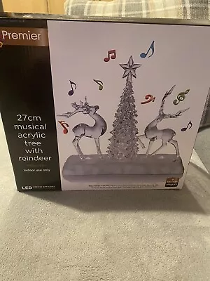 Musical Reindeer Tree Scene  • £15