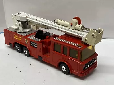 Matchbox Superkings K39 Snorkel Fire Engine 1979 Unboxed • £6.99