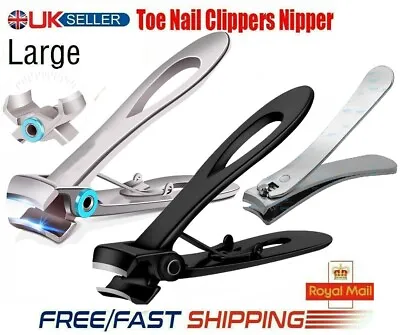 Large Toe Nail Clippers  For Thick Nails Heavy Duty Professional UK Stock • £4.99