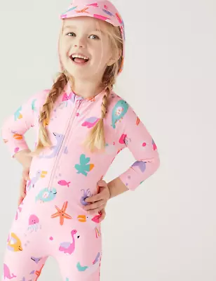 RRP £20.50 Marks & Spencer 2pc Sea Life Swim Set (0 Months - 8 Yrs) • £14.99