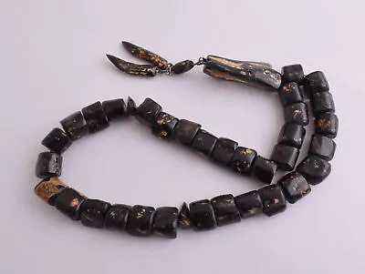 Prayer Beads-Black Coral-Yusr Prayer BeadsTasbih- Islamic Masbaha-132gram • $125