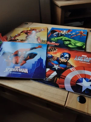 £5 • Buy Marvel Tote Bag With Four Superhero Comics/books 2016 