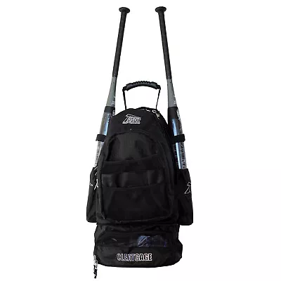 Tanel 360 Bat Pack Baseball/Softball Backpack Bag - Black • $59.99