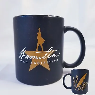 Hamilton The Exhibition American Musical Coffee Mug  Who Lives Dies Tells Story  • $9.50