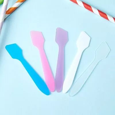10Pcs Face Stick Cream Spatulas Mixing Spoon Makeup Cosmetic Plastic Makeup Tool • $3.79