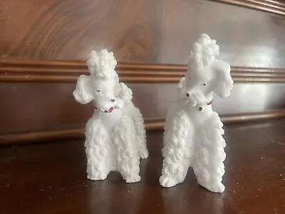 Vintage Pair Of Weather Poodle Figurines • $23.50