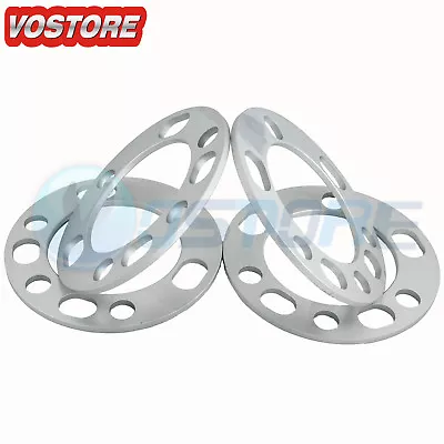 (4) 1/4  6x5.5  6x139.7mm Flat Wheel Spacers Adapters Fits Chevy GMC Trucks SUV • $21.50