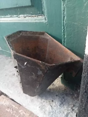 Vintage Salvaged Vintage Cast Iron Rain Water Hopper / Planter  • £15