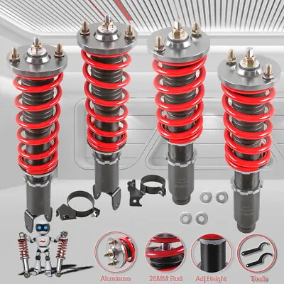 4PCS Coilovers Struts Shocks For Honda Civic EK EJ EM Acura Integra Adj. Height • $175.98