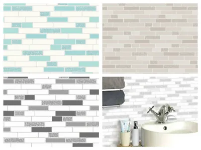 £1.49 • Buy Kitchen & Bathroom Wallpaper - Holden Decor - Oblong Granite  - Tile On A Roll  