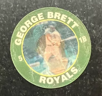 1991 7-11 Slurpee Coin Mideast George Brett #2 • $3