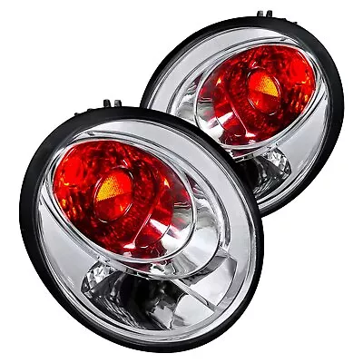For Volkswagen Beetle 1998-2005 Spec-D Chrome/Red Euro Tail Lights • $50.03