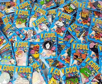 Bulk Meme & Funny Enamel Pin Lot Convention Booth Vendor Wholesale Packed Pins • $29.99