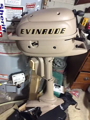 $1399 • Buy Evinrude Ducktwin 3 Hp Outboard Boat Motor