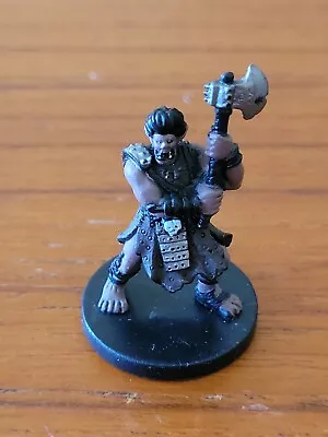 Krusk Half-Orc Barbarian - Harbinger #26 - D&D Miniatures - No Stat Card. • £6.99