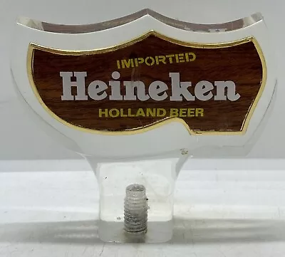 Vintage Obsolete Imported Heineken Holland Beer Advertising Beer Tap Handle Knob • $19.99