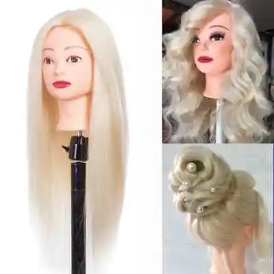 Training Mannequin Head For Hairstyles Braid Hairdressing Hairdressers Practice • $55.91