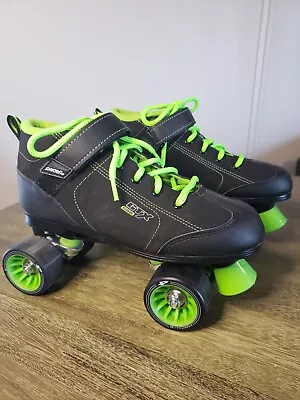 Pacer Gtx 500 Skates Mens Size 8 Womens 7 Green Black Clean  • $39.99