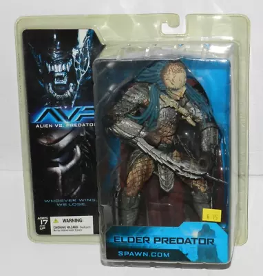 McFARLANE ALIEN Vs PREDATOR ELDER PREDATOR NEW SEALED MOVIE FIGURE • $41