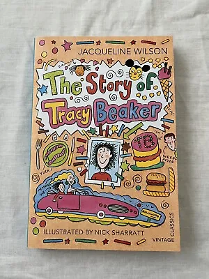 The Story Of Tracy Beaker Jacqueline Wilson Paperback Signed RARE NEW • £50