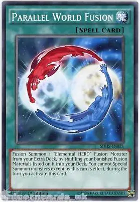 SDHS-EN025 Parallel World Fusion 1st Edition Mint YuGiOh Card • £0.99
