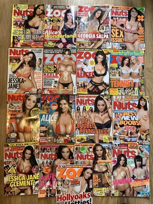 £39 • Buy Nuts And Zoo Magazine Bundle X 17 Issues! Alice Goodwin Rosie Jones Jessica Jane