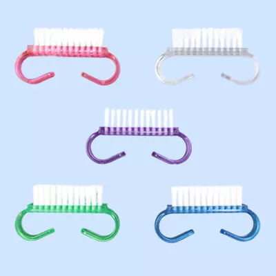 Nail Dust Brush Pedicure Tool Manicure Powder Remove Fingernail Scrub Clean CA • $0.80