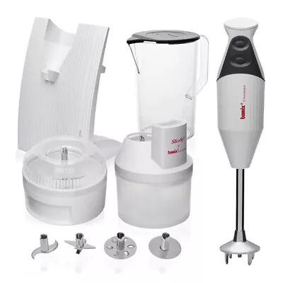 Bamix All-In-One 200W Stick Blender Kitchen Machine W/ Superbox Set Light Grey • $799