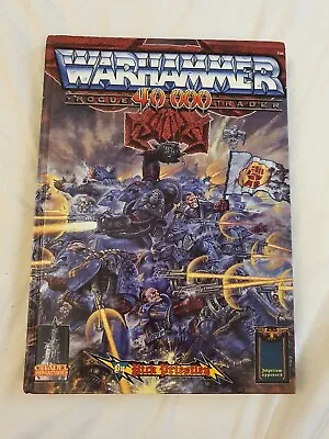 Warhammer 40k Rogue Trader Hardback Book 1st Edition 1987 Games Workshop Rare • £50