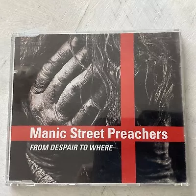 Manic Street Preachers 4 Track CD Single  From Despair To Where 6593372 1993 EX • £2.99