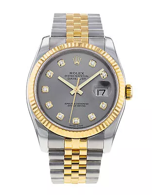 Rolex Datejust 116233 Steel & Yellow Gold 36mm Watch • £8645