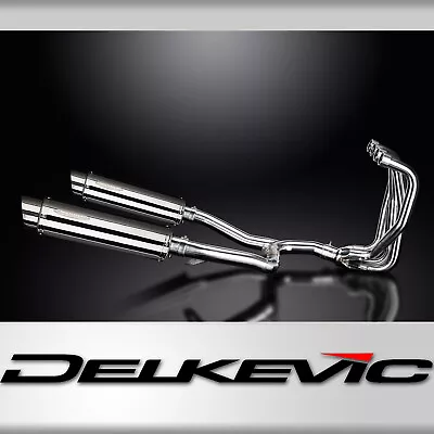 Kawasaki Zzr1100c/d 1990-2001 4 Into 2 350mm Round Stainless Exhaust System • $1059.95