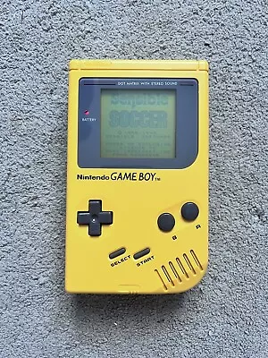 Nintendo Gameboy DMG-01 Original - Yellow • £25
