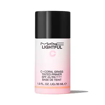 MAC Lightful C3+ Coral Grass Tinted Primer  Rose Tone-Up Base 1.01oz / 30ml • $49.90