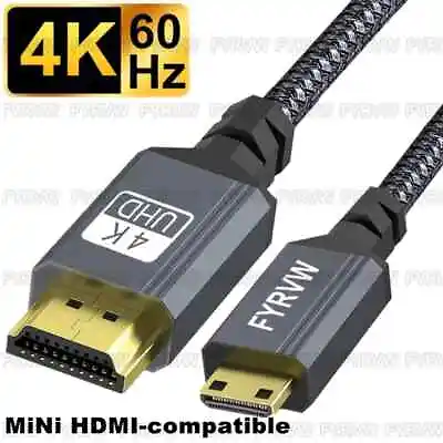 4K Mini HDMI To HDMI Cable Bidirectional 4K 60Hz For Hero Raspberry Pi Camera  • $25.70