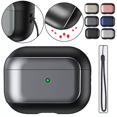 For Apple AirPods 3rd Pro 2nd Gen Shockproof Armor Protective Case Leather Cover • $11.79