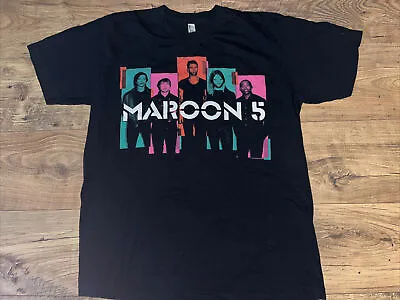 American Apparel Shirt Adult Large Maroon 5 Concert North America 2013 Tour • $5.99