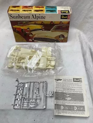 Vintage Model Kit Revell Sunbeam Alpine Car 1/32 Scale Complete • £45
