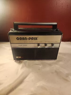  GRAN-PRIX~ Solid State Multi-Band Portable Radio-AM/FM/SW/-WORKS! • $69.99